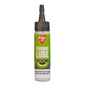 Ceramic-Lube-Lubricante-Ceramico-para-Cadenas-30ml-BikeLF-frente CERAMIC LUBE – LUBRICANTE DE CADENA CERÁMICO BIKE LF 30ml