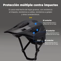 Casco De Bicicleta De Montaña Casco Ciclismo Para Bicicleta