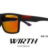 Lentes WIRTH W4- 10020 NEGRO / ROJO