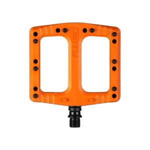 DEITY-DEFTRAP-PEDAL-ORANGE Pedales Deity Deftrap Naranja