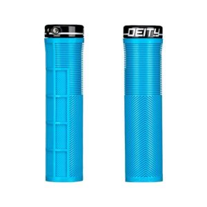 DEITY-KNUCKLEDUSTER-GRIP-BLUE Puños Deity KNUCLEDUSTER Azul