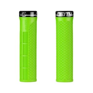 DEITY-LOCKJAW-GRIP-GREEN Puños Deity LOCKJAW Verde